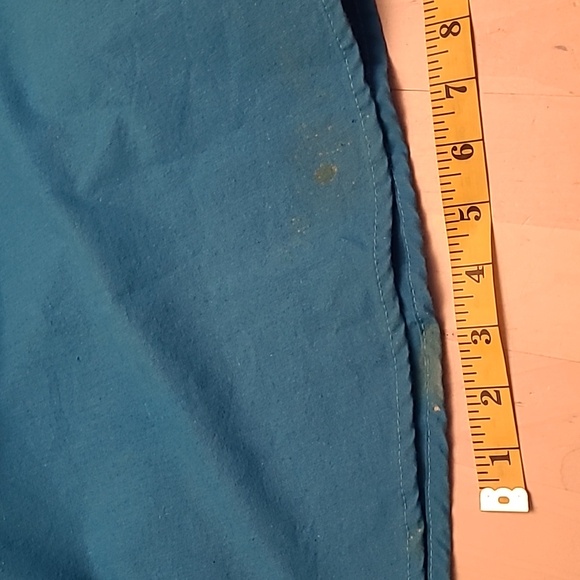 VTG 1980s SASSA Bold Bright Blue Gemstone Westernwear Fringe Dress with Pockets - Picture 15 of 17